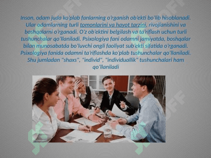 Shaxsning jamiyatdagi  faolligi va faoliyat turlari 3