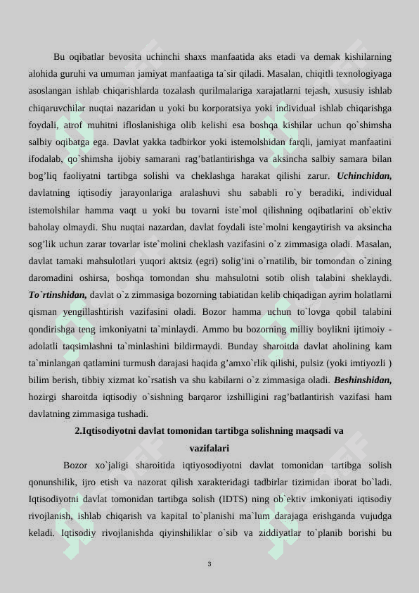 Iqtisodiyotni tartibga solishda davlatning roli 3