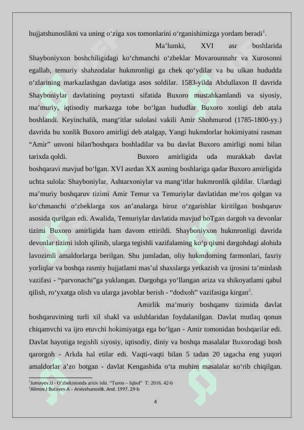 Qo’qon xonligida ish yuritish 4