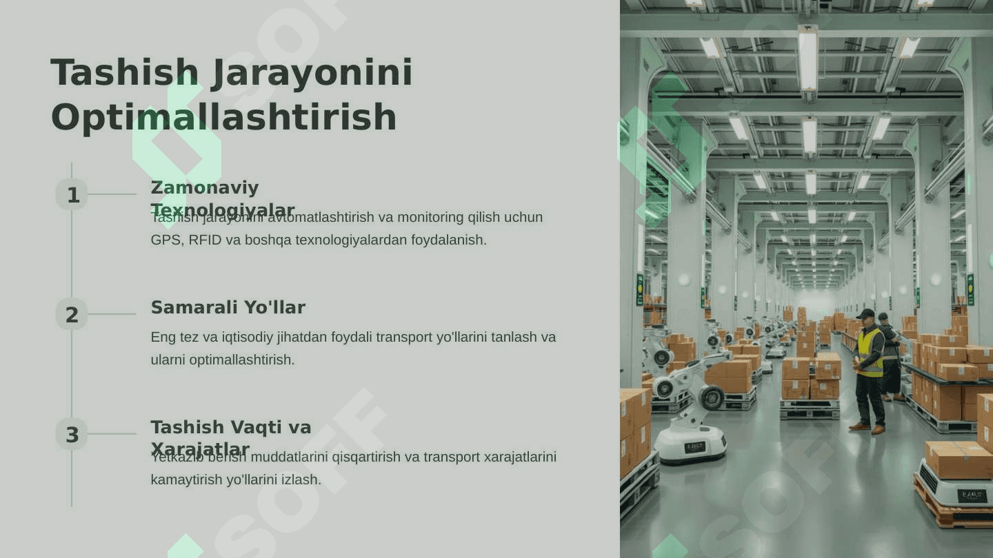 Tehnika qisimlarini tashish va sotishni optimallashtirish 3