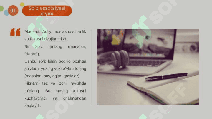 Diqqatni rivojlantiruvchi mashqlar va texnikalar 3