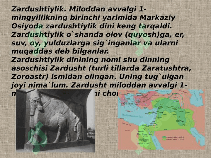 Zardushtiylikning teologik tizimi va diniy marosimlari 2