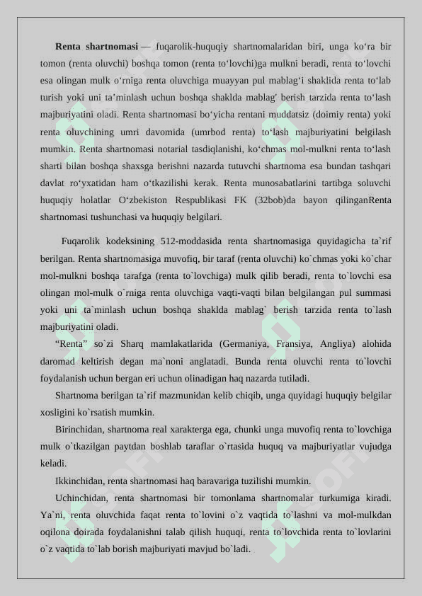 Doimiy renta shartnomasi 24 3