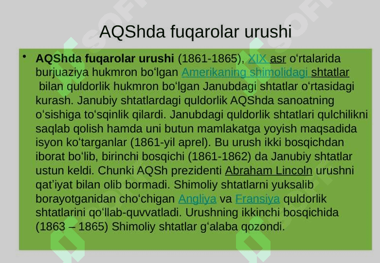 AQSH FUQAROLAR URUSHI 3