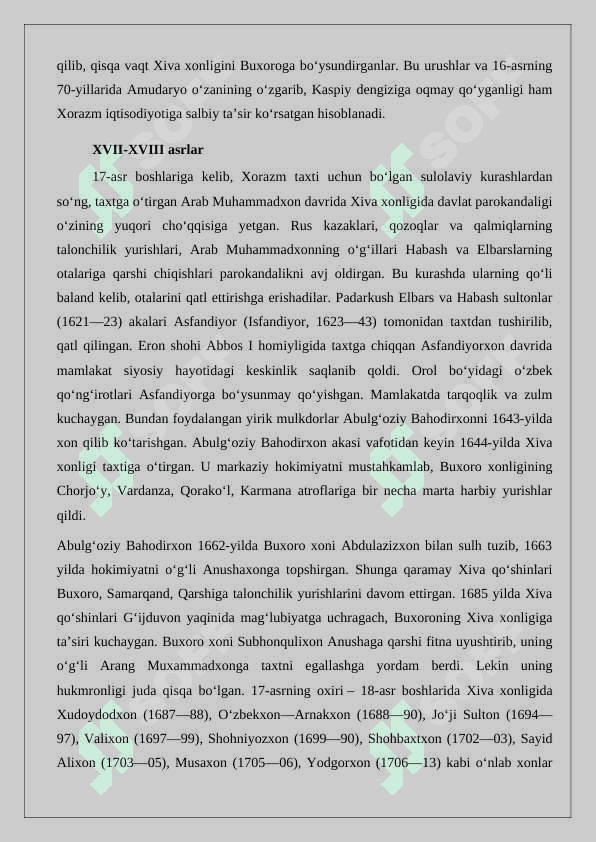 Xiva xonligi 3