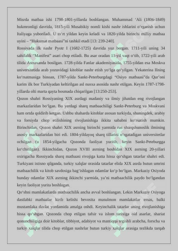 MARKAZIY OSIYODA ILK   KITOBLARNING  BOSISH  TARIXIDAN 8