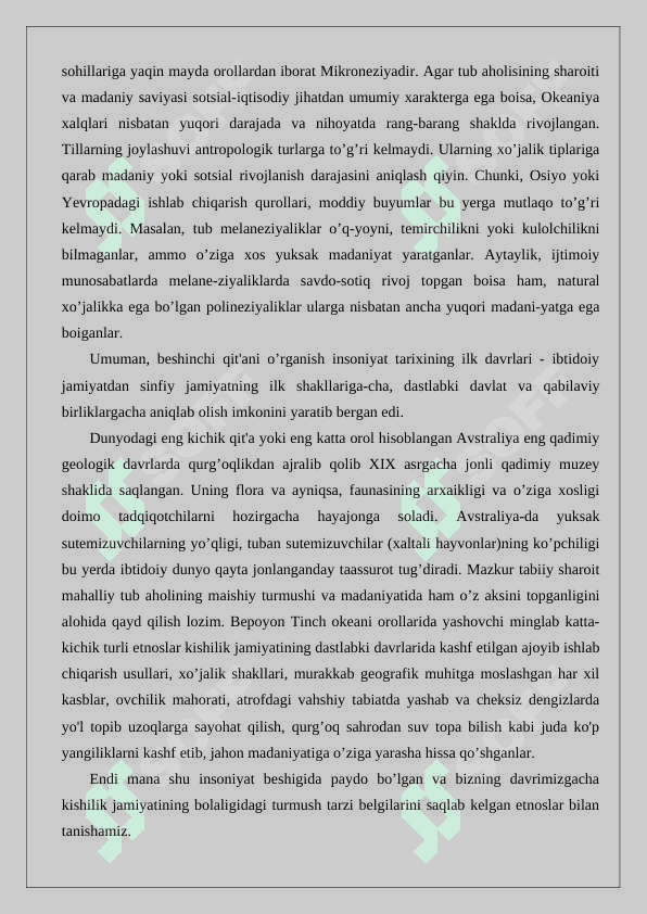 AVSTRALIYA VA OKEANIYA XALQLARI 3