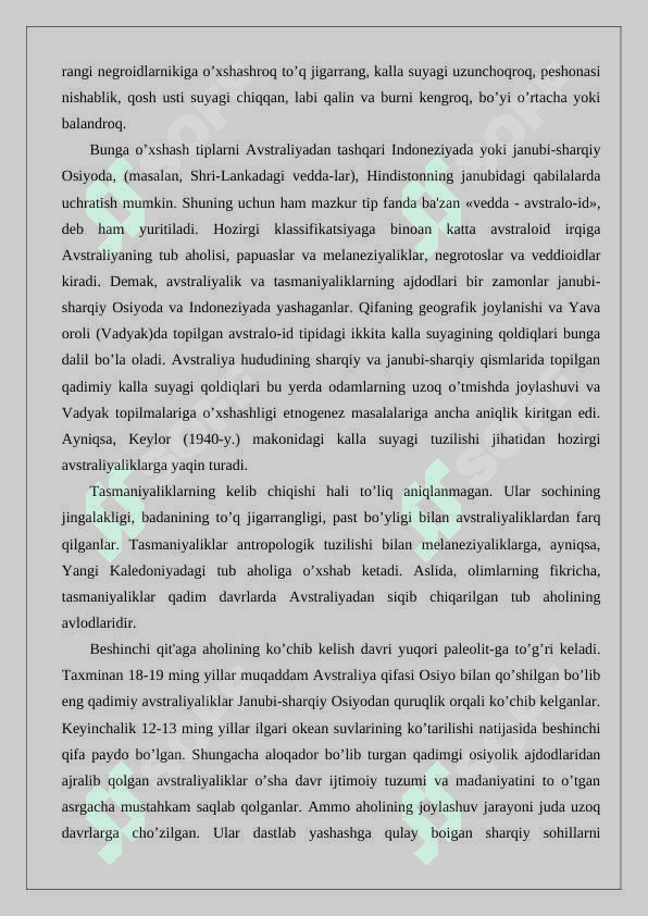 AVSTRALIYA VA OKEANIYA XALQLARI 5