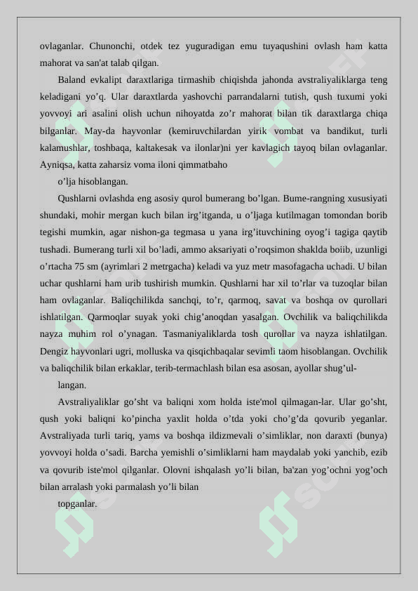 AVSTRALIYA VA OKEANIYA XALQLARI 8