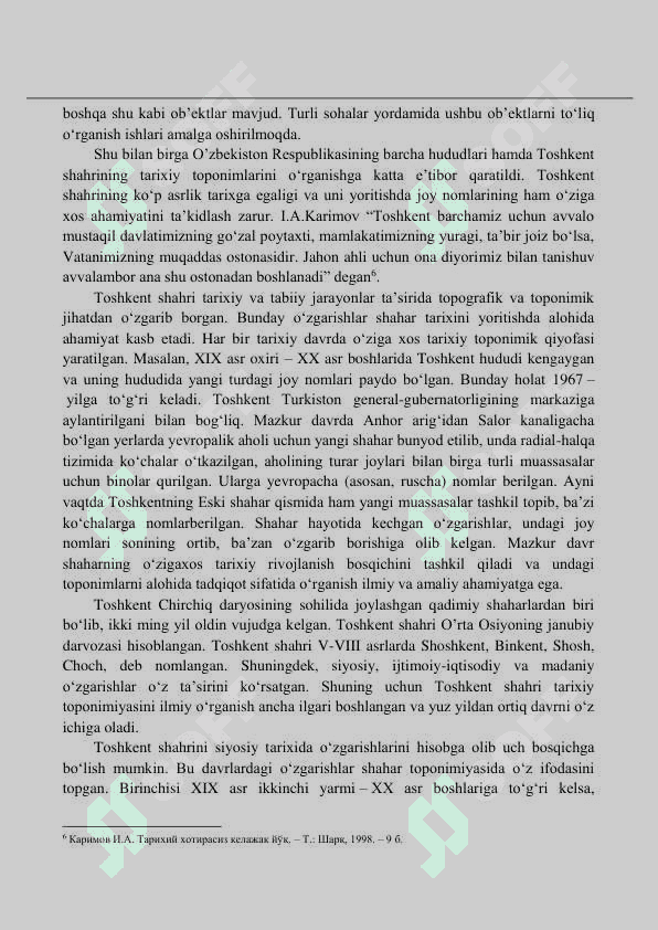 Toponimika va uning turlari bo’yicha glossariy tuzish 4