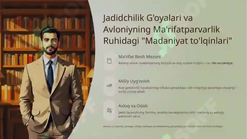 Avloniyning Madaniyat to'lqinlari va Tofflerning Uchinchi to'lqin Qiyosiy Tahlil 4