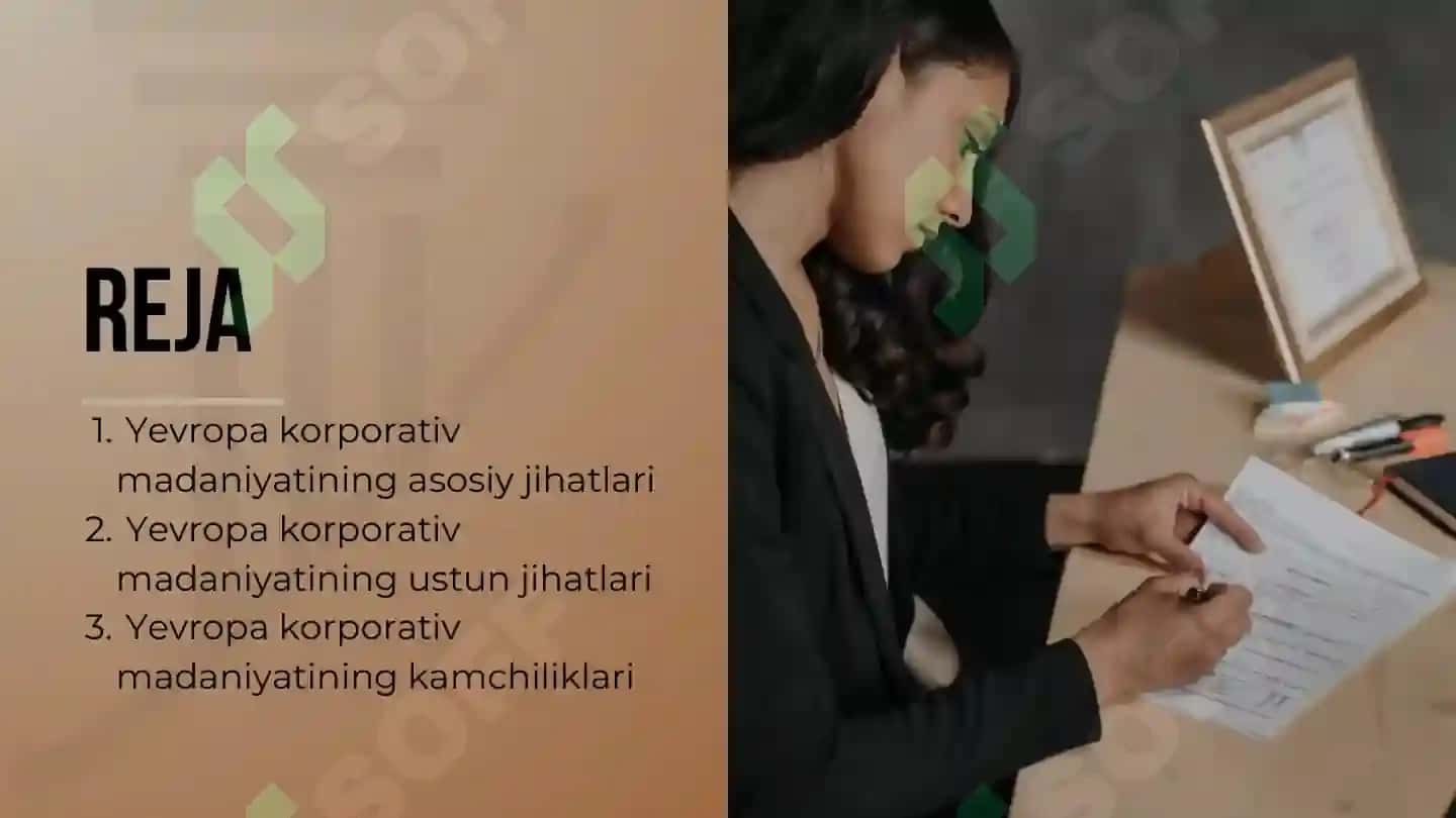 Yevropa korporativ madaniyati 2