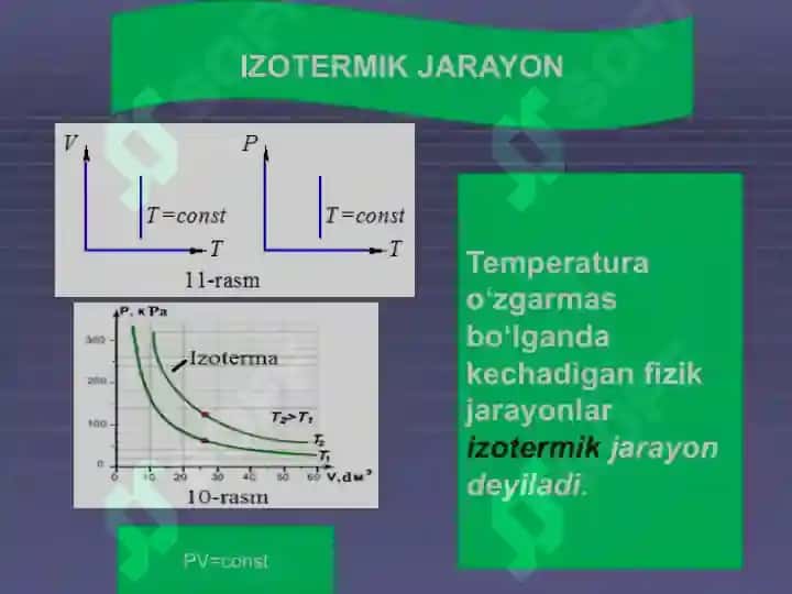 MOLEKULYAR FIZIKA VA TERMADINAMIKA 8