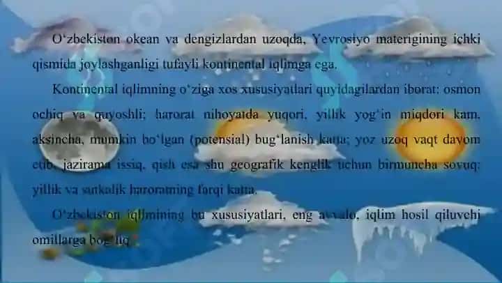 O’zbekiston iqlimi 2