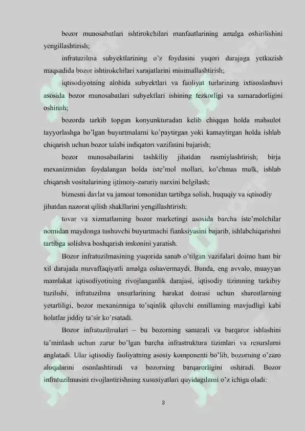Bozor infra tuzilmasining mintaqaviy rivojlanish ta’siri 3