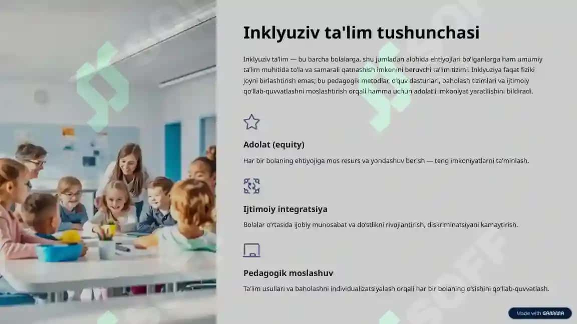 Alohida ehtiyojlariga ega bolalar 2