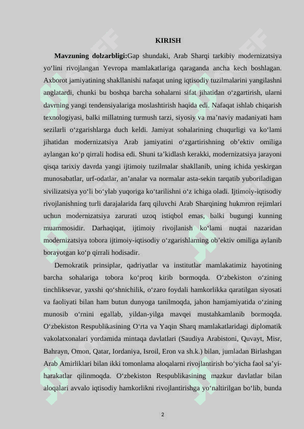ARAB DAVLATLARI LIGASI 2