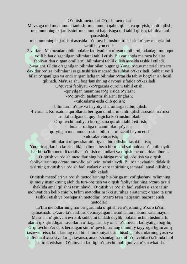 Til ta'limida kirgazmalilikning o'rni 6
