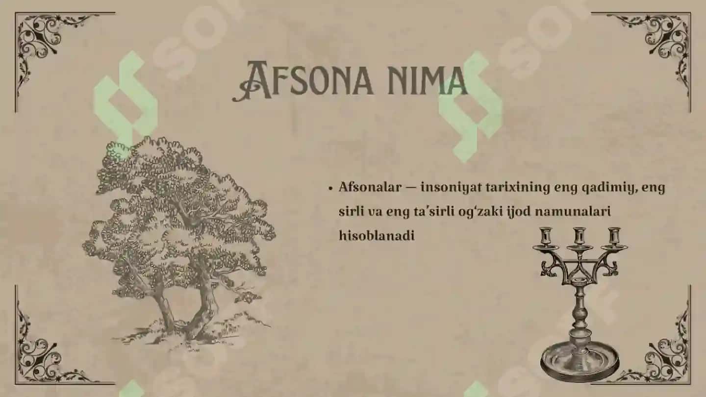 Afsona haqida tushuncha 3