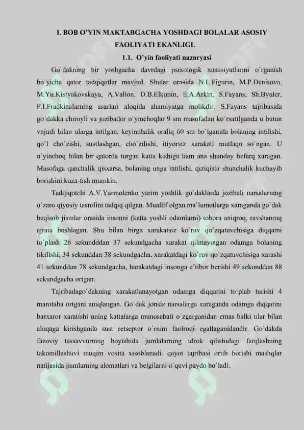 Maktabgacha Yoshdagi Bolalar Rivojlanishida O’yinning Ahamiyati 5