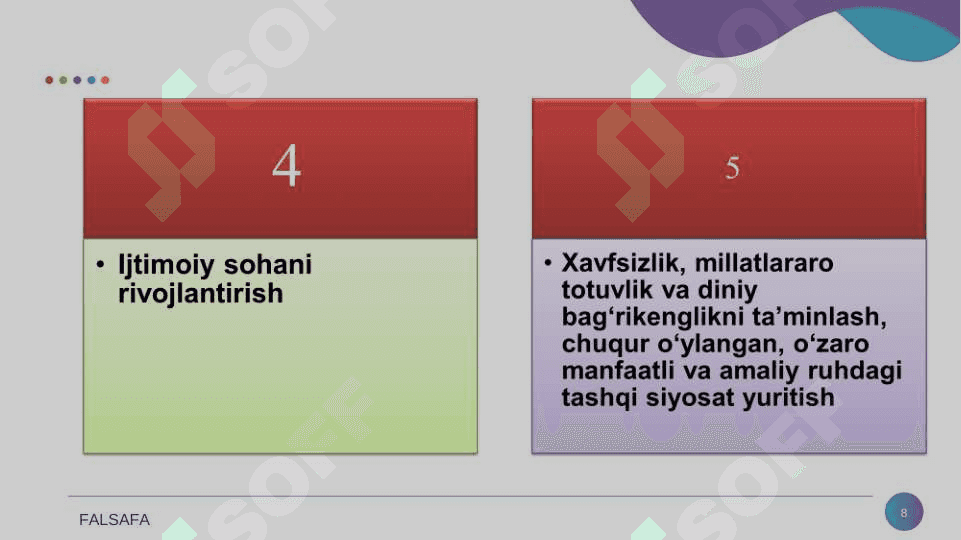 Globallashuv va barqaror taraqqiyot falsafasi 8