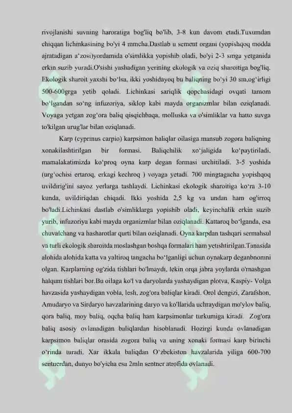 Suvda va botqoqlikda yashovchi hayvonlar xilma-xilligini saqlash 4