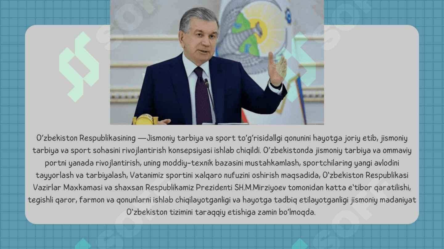 Jismoniy madaniyat nazariyasining rivojlanishi 6