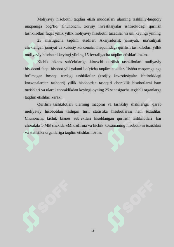 Qurilish tashkilotlarida buxgalteriya hisobini tashkil qilish asoslari 3