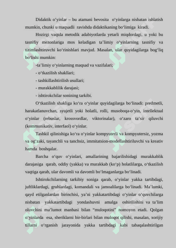 Boshlang’ich sinflarda ona tili darslarida morfemik tahlilni amalga oshirishda didaktik  o’yinlardan foydalanish usullari 6