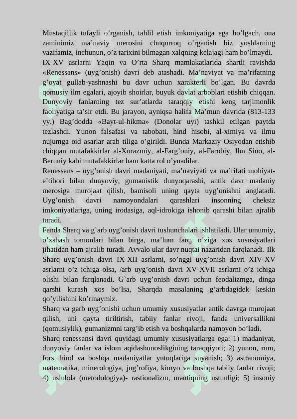 YUKSAK MA’NAVIYATLI YOSHLARNI TARBIYALASHDA O‘RTA OSIYO ALLOMALARI ILMIY MEROSINING  O’RNI 3
