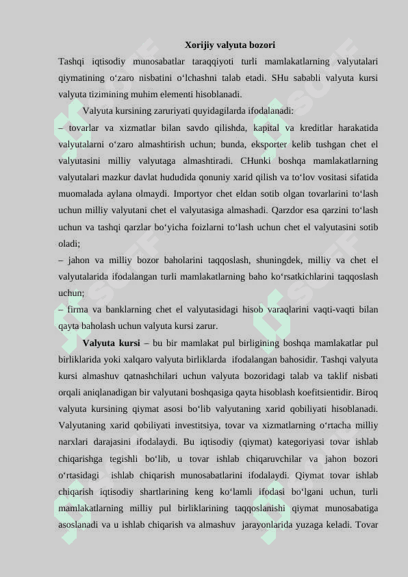 Tijorat banklarining valyuta operatsiyalari 3