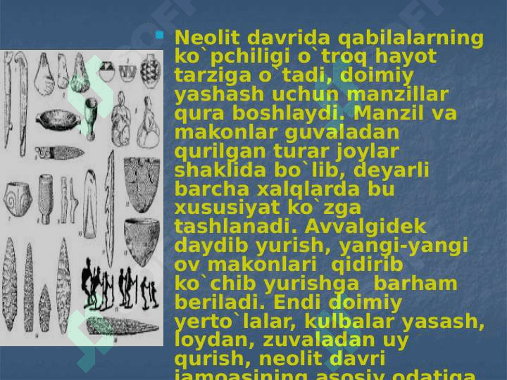 O`rta Osiyoda Neolit davri 24 5