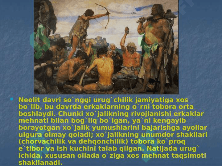 O`rta Osiyoda Neolit davri 24 8