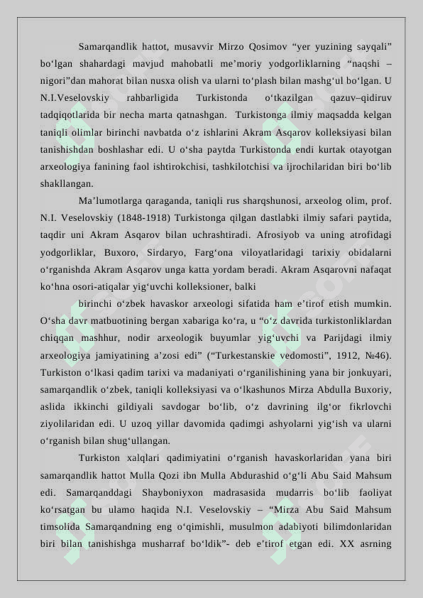 O'zbekistonda arxeologiya fanining rivojlanishi 4