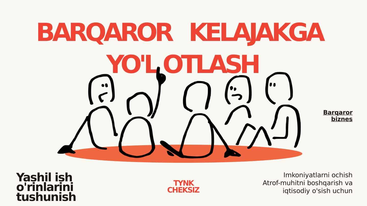 BARQAROR  KELAJAKGA  YO'L OTLASH