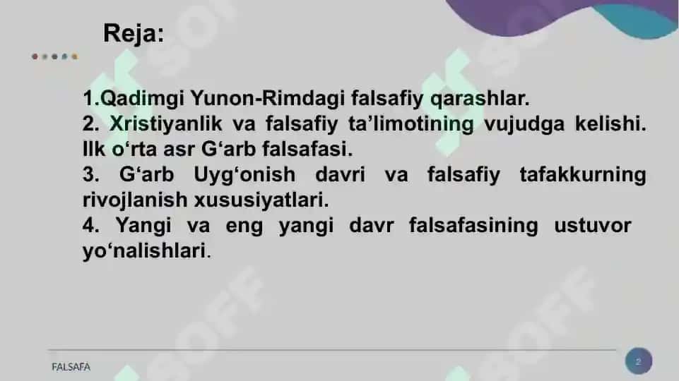Falsafiy tafakkur taraqqiyoti bosqichlari G‘arb falsafasi.pptx 2