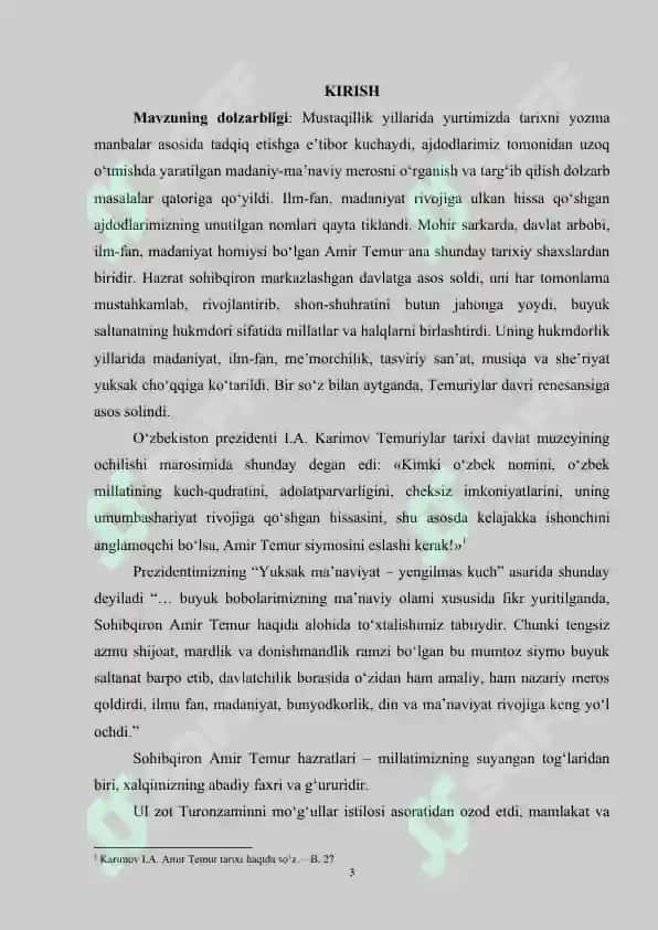 Mustaqillik yillarida yurtimizda tarixni yozma manbalar asosida tadqiq etish 3