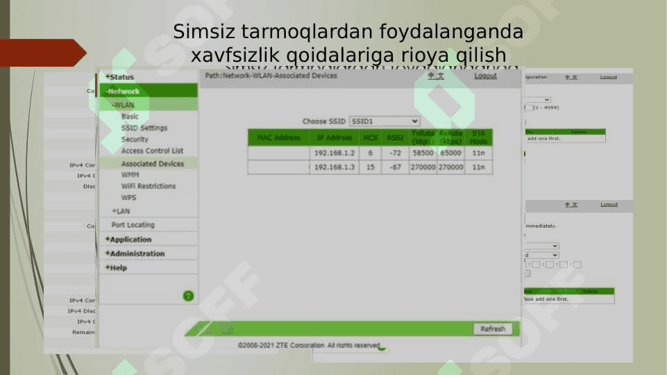 Axborot xavfsizligi tamoyillari.  Axborotni himoyalash usullari 6