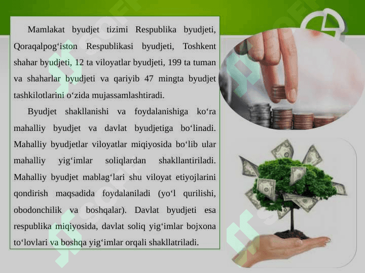 BYUDJET-SOLIQ SEKTORINING MAKROIQTISODIY TAHLILI 7
