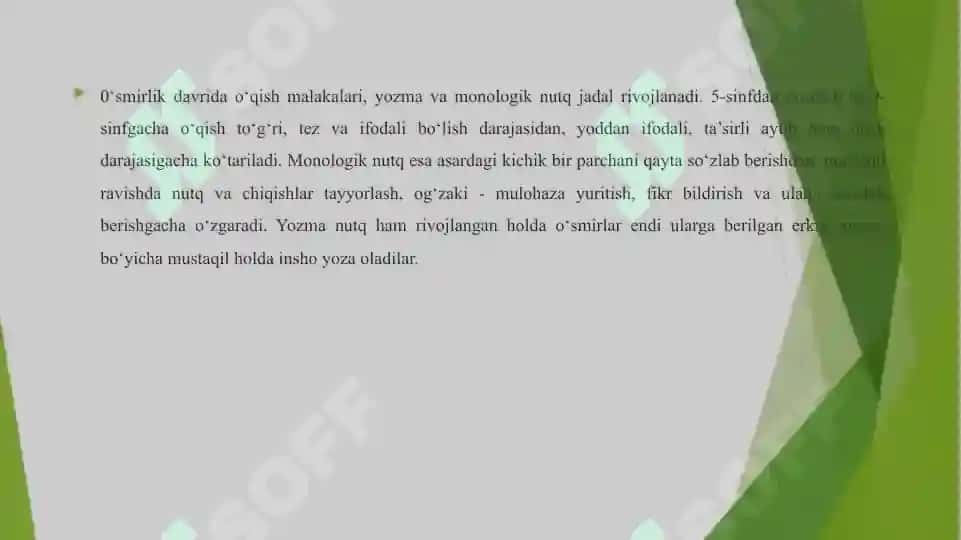 Oʻsmirlik davri psixologiyasi 7