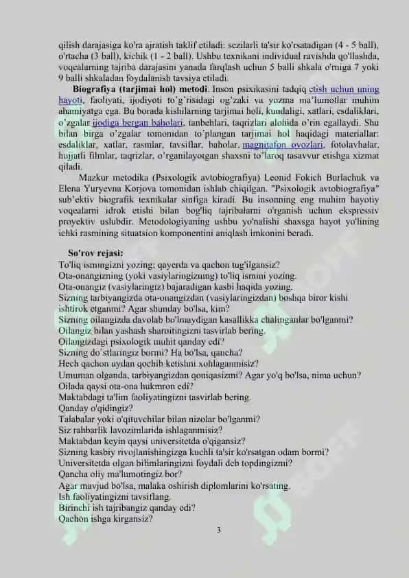 Metodlar jamlanmasi 3