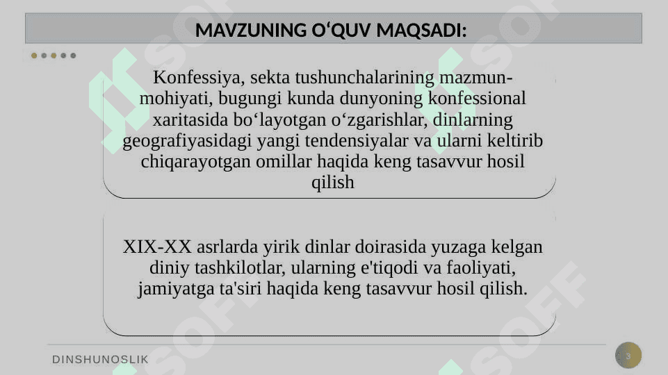 YANGI DINIY HARAKATLAR VA SEKTALAR 3