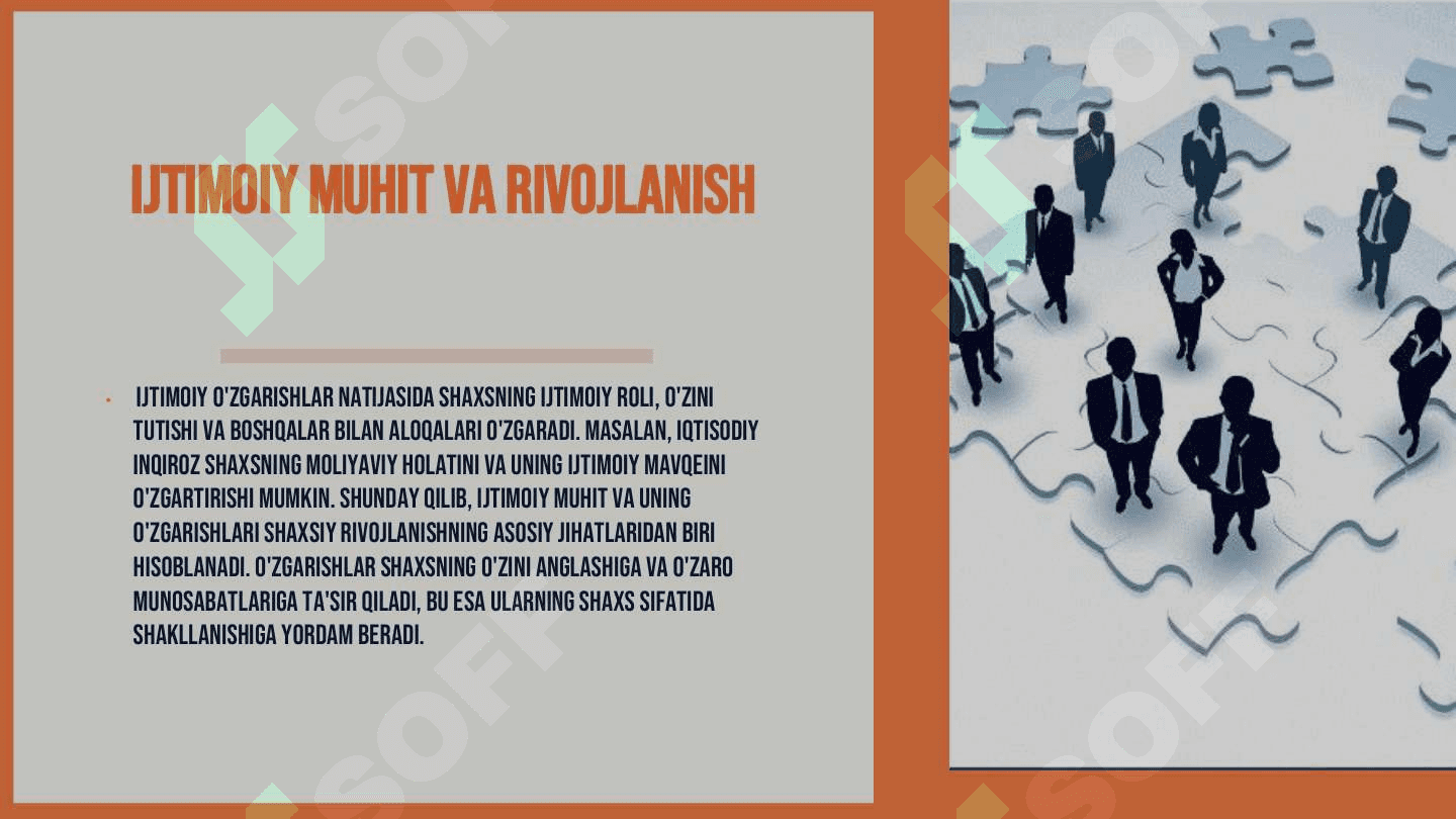Shaxs shakllanishidagi omillar 6