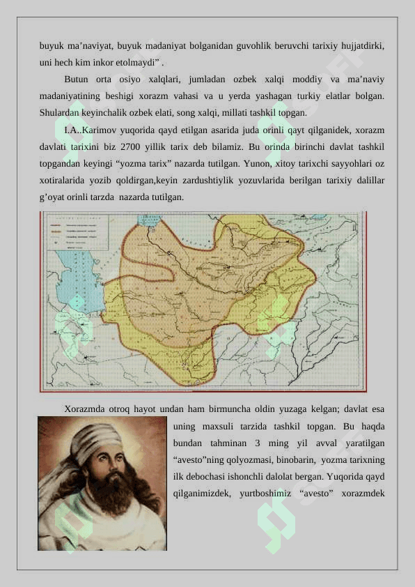 «AVESTO» -TARIXIY  MANBA  SIFATIDA 7