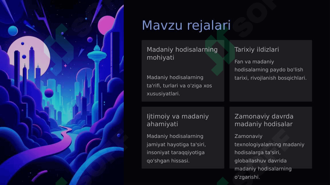 Fanlar - Ijtimoiy Madaniy Hodisa 2