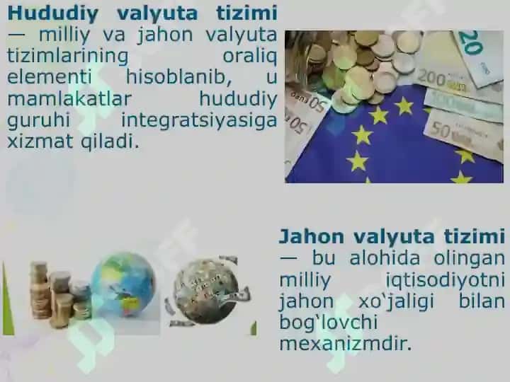 JAHON VALYUTA TIZIMI 7