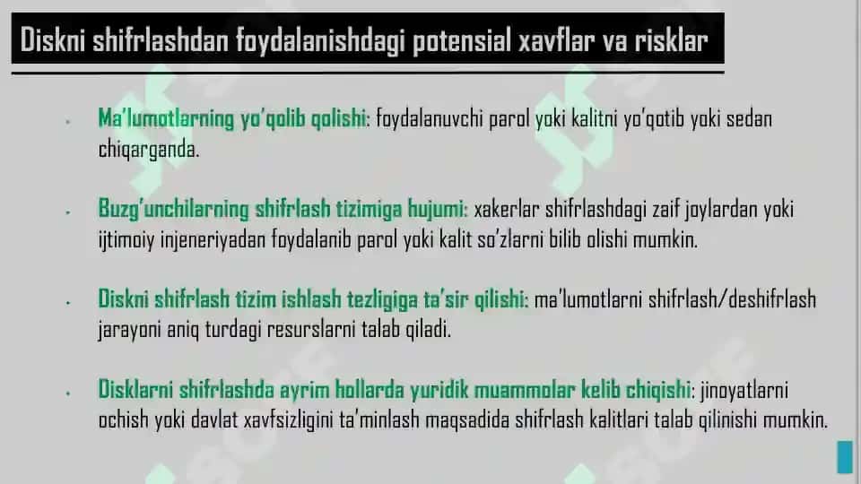 TrueCrypt dasturi yordamida ma’lumotlarni shifrlash 7