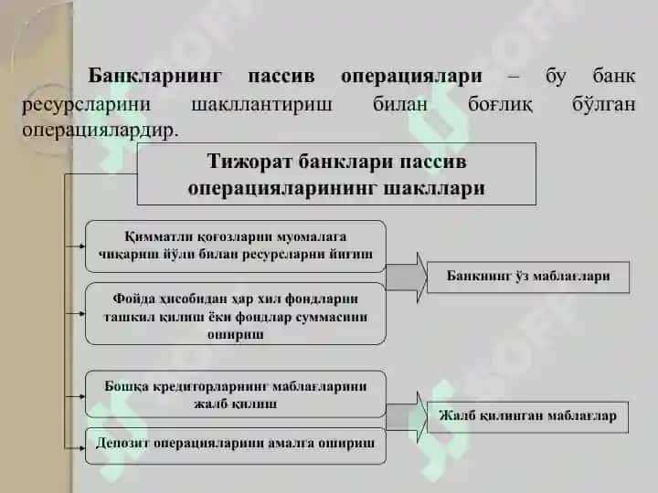 Тижорат банкларининг пассив операциялари ва уларнинг  таркиби.pptx 4
