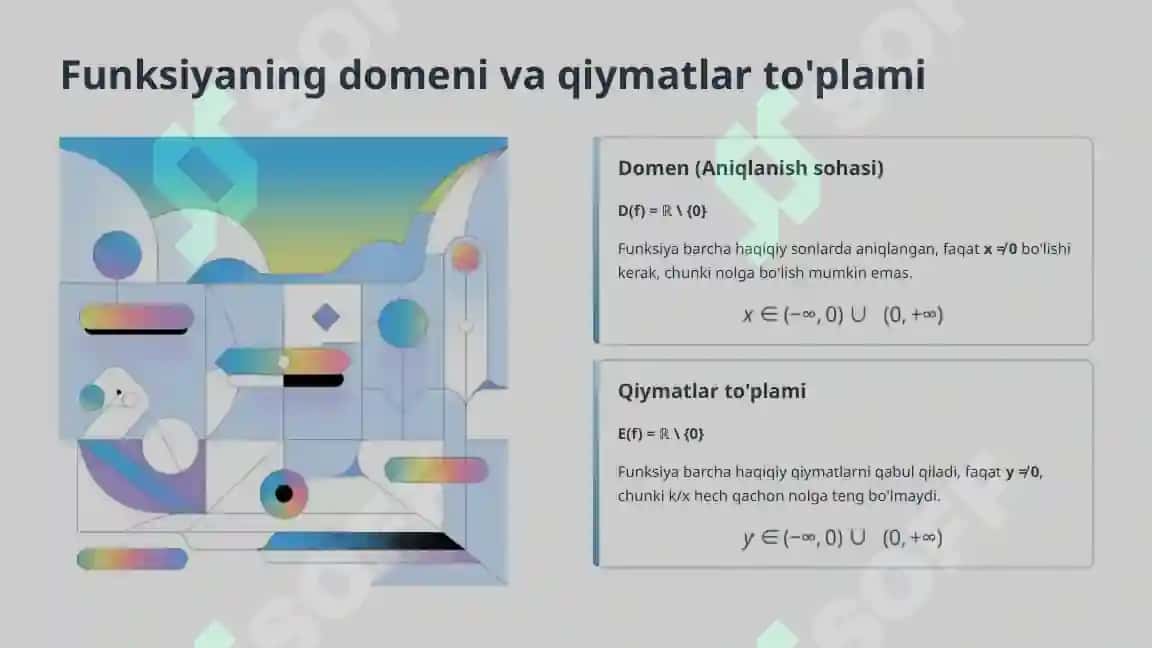 Giperbola funksiyasi uning xossalari va grafigi 6