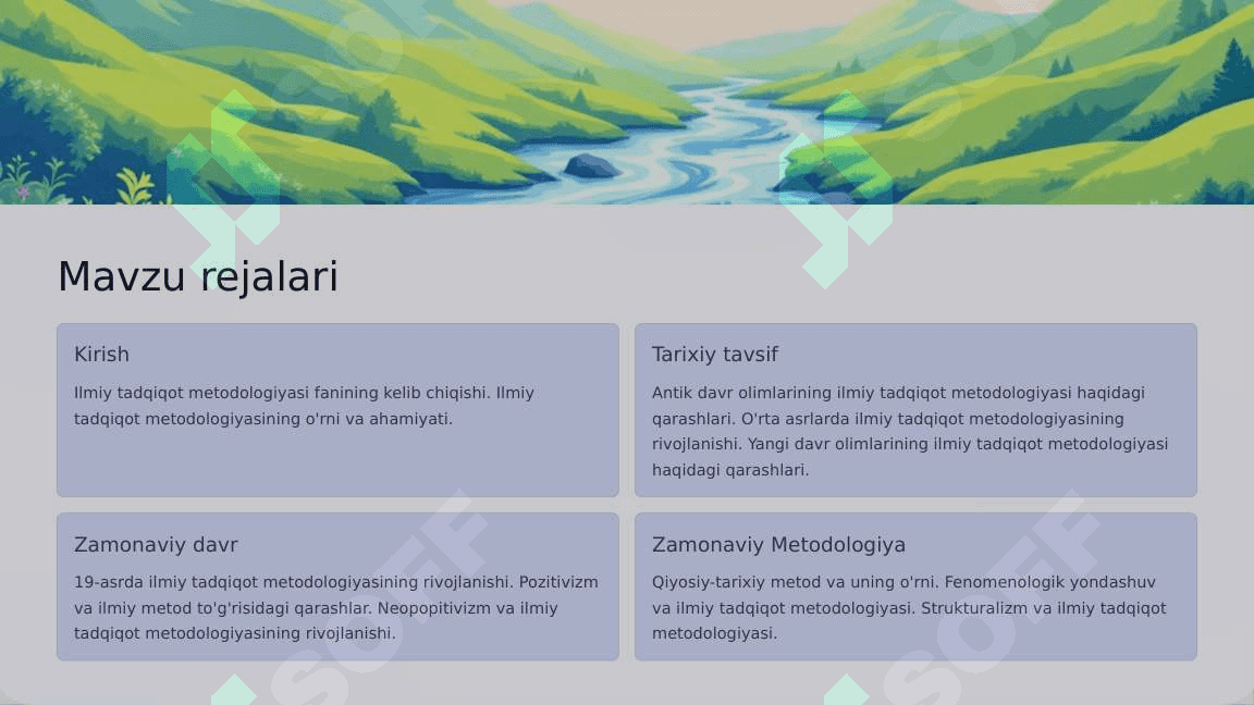 Ilmiy tadqiqot metodologiyasi fanining tarixi_9 2
